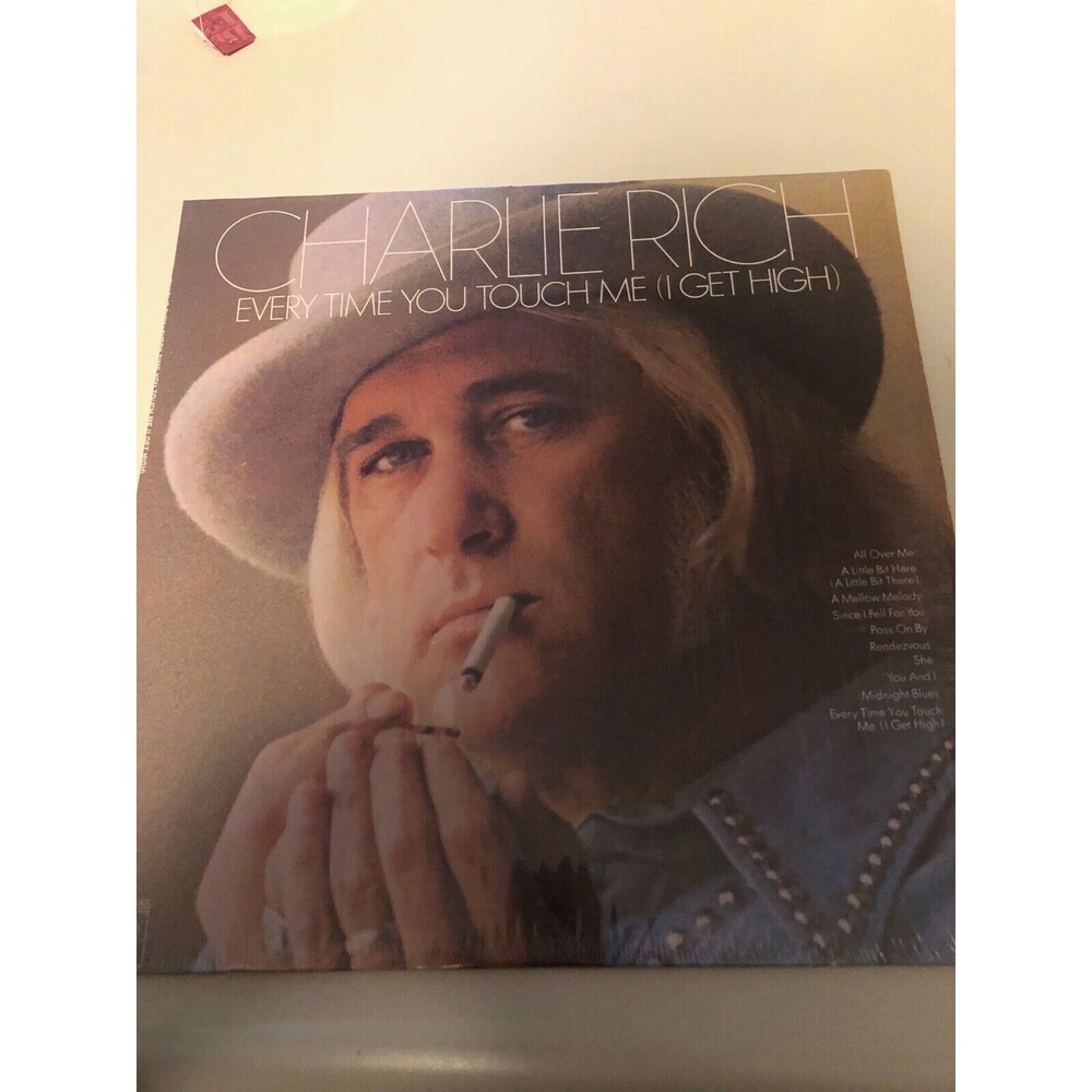 Charlie Rich Every Time You Touch Me I Get High LP Record Epic 1975